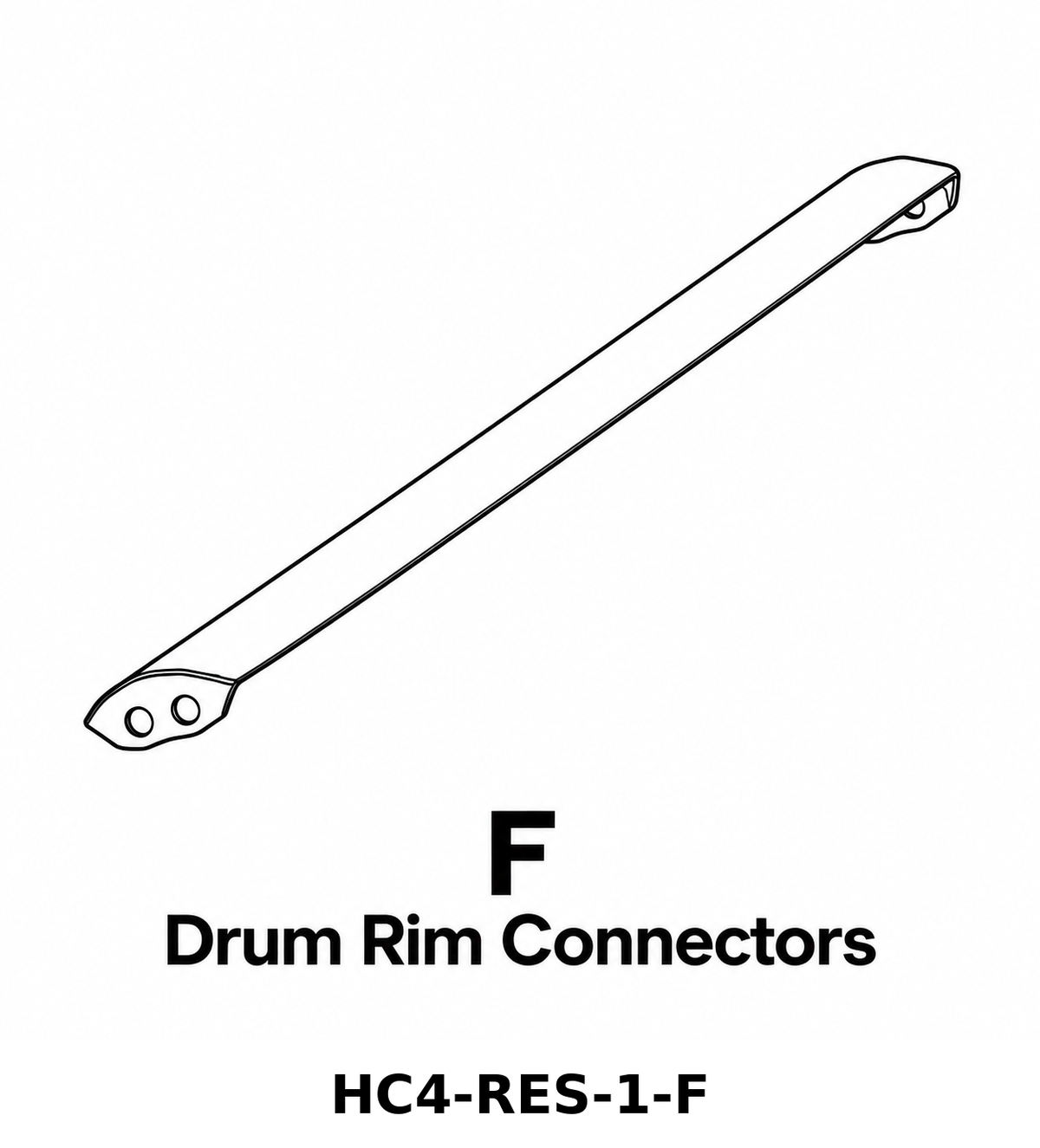 (HC4-RES-1) Residential 4-Wheek Hose Cart 250' Capacity Replacement Parts - Inside Out Store