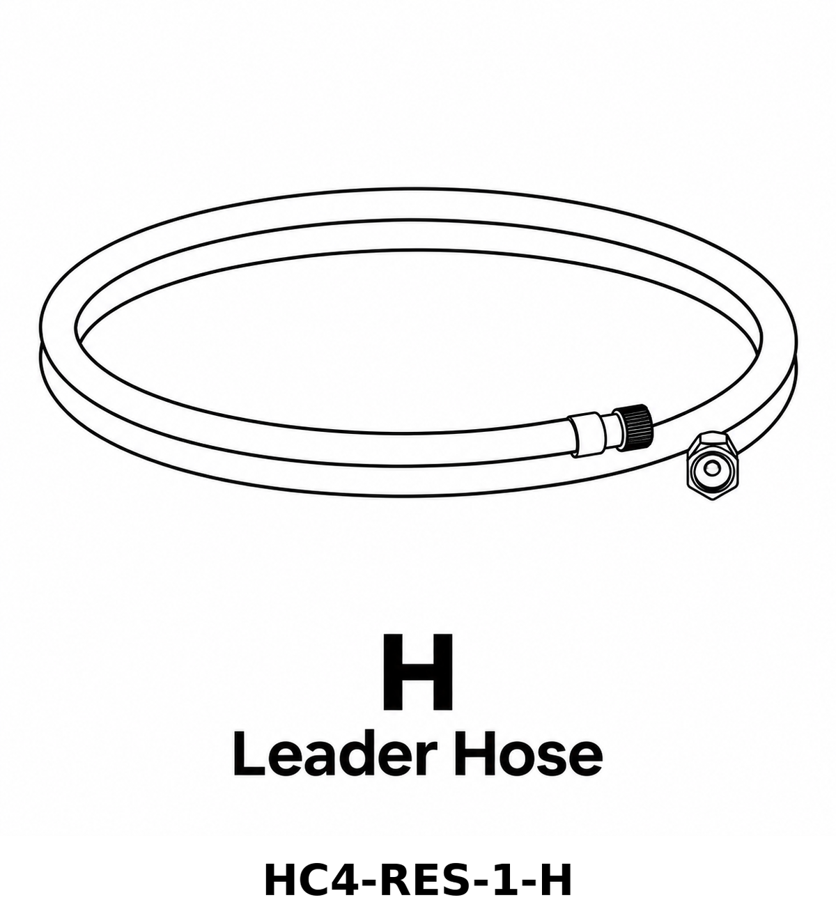 (HC4-RES-1) Residential 4-Wheek Hose Cart 250' Capacity Replacement Parts - Inside Out Store