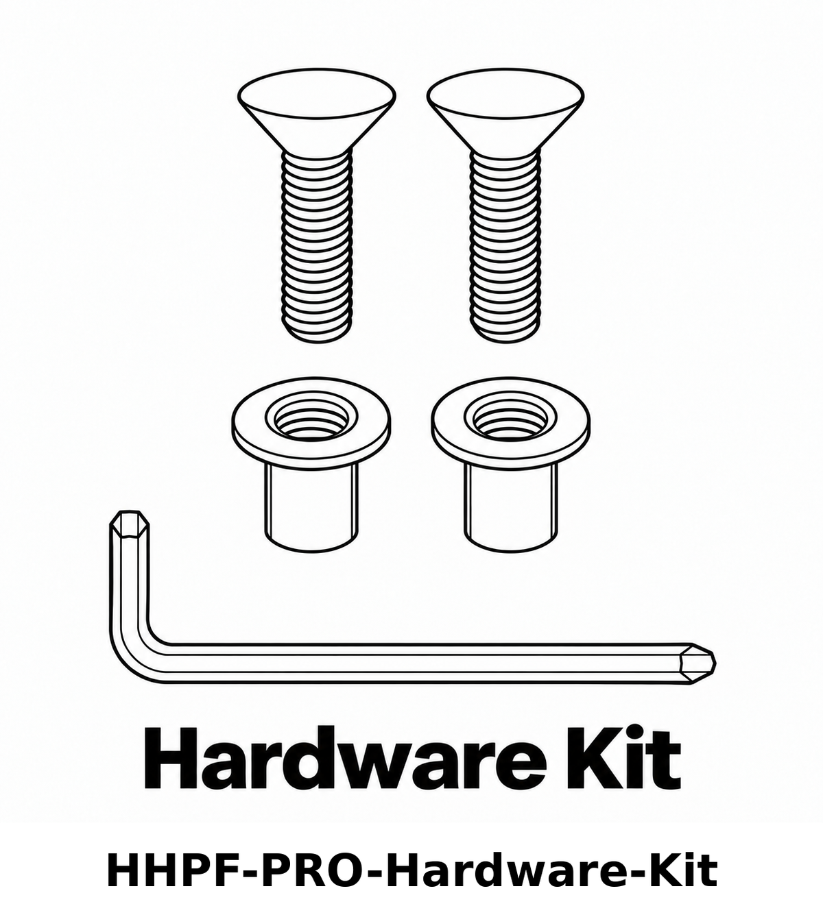 (HHPF-PRO) Professional Hose Hanger with Post & Faucet Replacement Parts - Inside Out Store