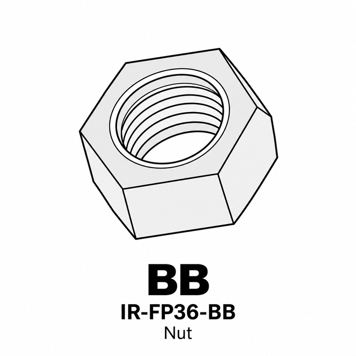 (IR-FP36) 36" Iron Ridge Square Fire Pit Replacement Parts - Inside Out Store