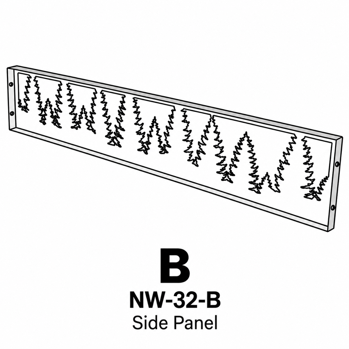 (NW-32) 32" Northwoods Fire Pit Replacements Parts - Inside Out Store