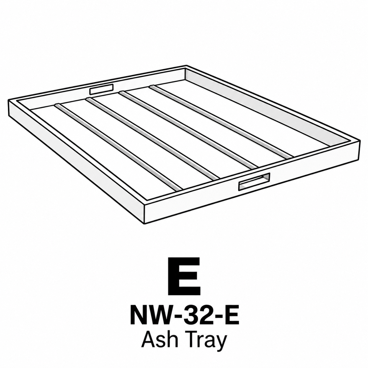 (NW-32) 32" Northwoods Fire Pit Replacements Parts - Inside Out Store