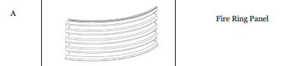 (GAL-R-36) 36" Galvanized Fire Ring