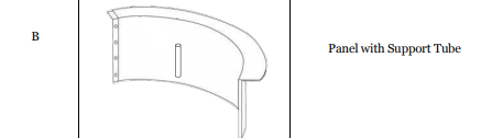 (STL-R-28) 28" Steel Fire Ring - Round Replacement Parts