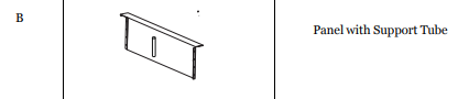 (STL-SQ-36) 36" Steel Fire Ring - Square Replacement Parts