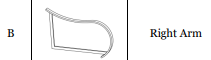 (SH-DS) Stone Harbor Deep Seating Swivel Rocker Replacement Parts