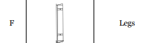 (IR-FP36) 36" Iron Ridge Square Fire Pit Replacement Parts