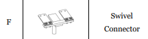 (SH-DS) Stone Harbor Deep Seating Swivel Rocker Replacement Parts