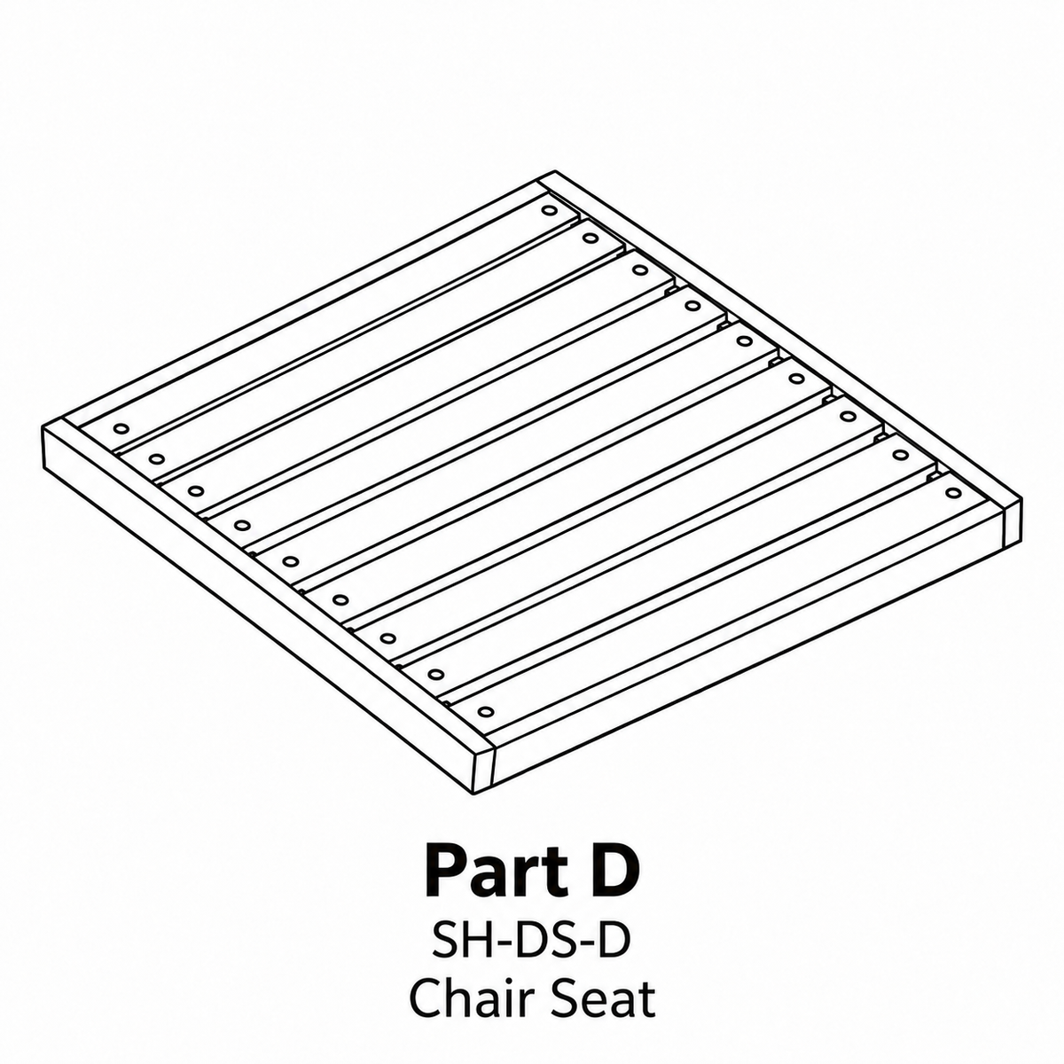 (SH-DS) Stone Harbor Deep Seating Swivel Rocker Replacement Parts - Inside Out Store