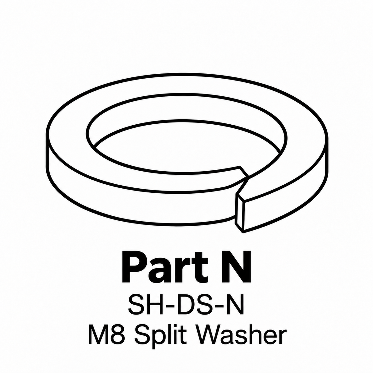 (SH-DS) Stone Harbor Deep Seating Swivel Rocker Replacement Parts - Inside Out Store
