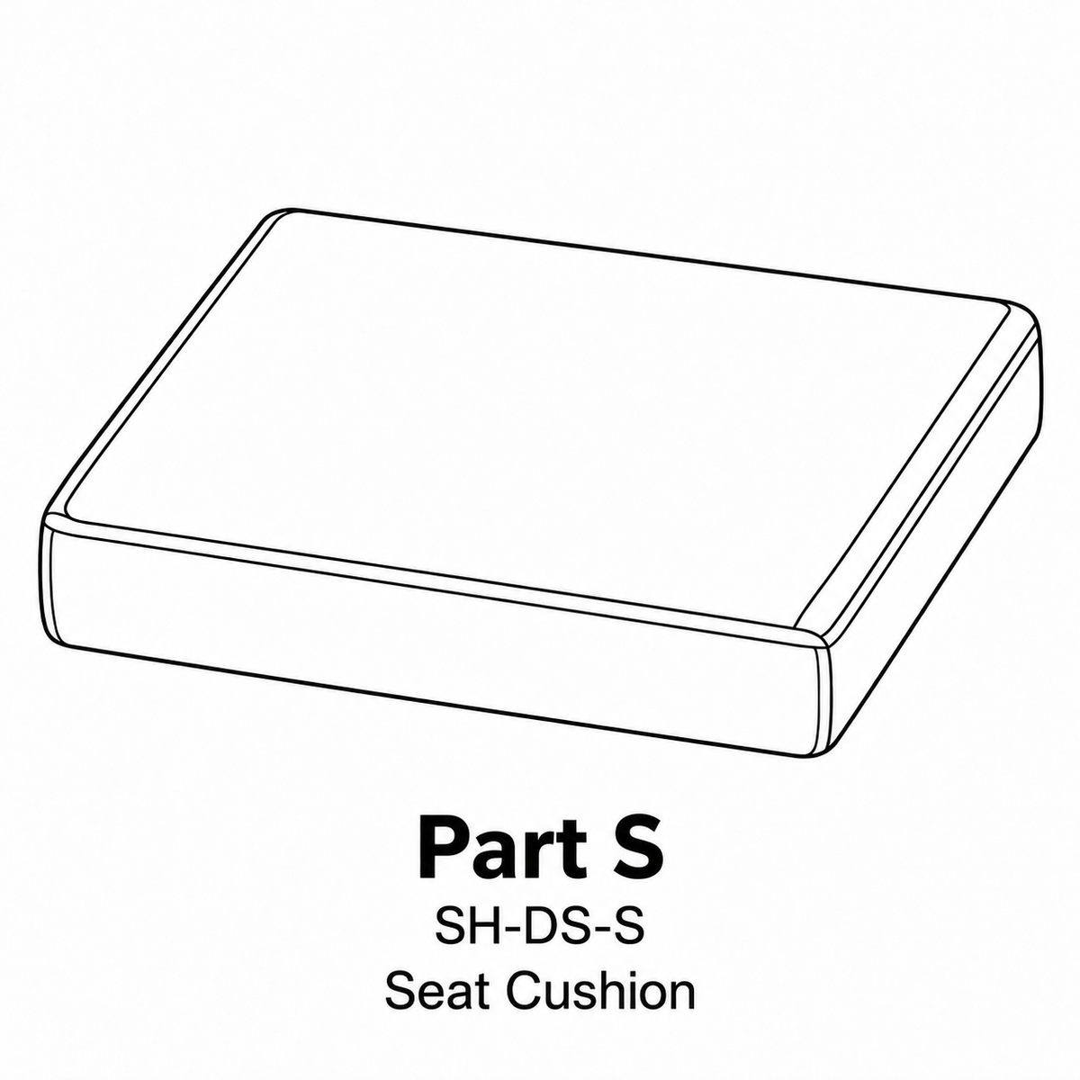 (SH-DS) Stone Harbor Deep Seating Swivel Rocker Replacement Parts - Inside Out Store