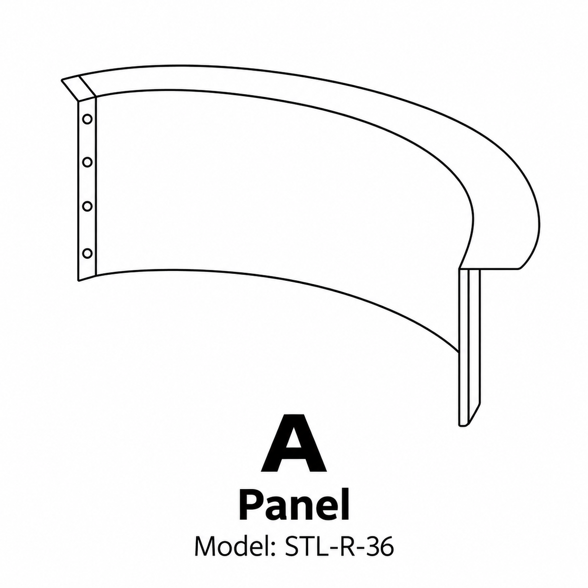 (STL-R-36) 36" Steel Fire Ring - Round Replacement Parts - Inside Out Store