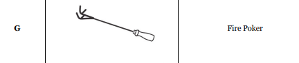 (SG-30) Stonegate 30" Fire Pit Replacement Parts