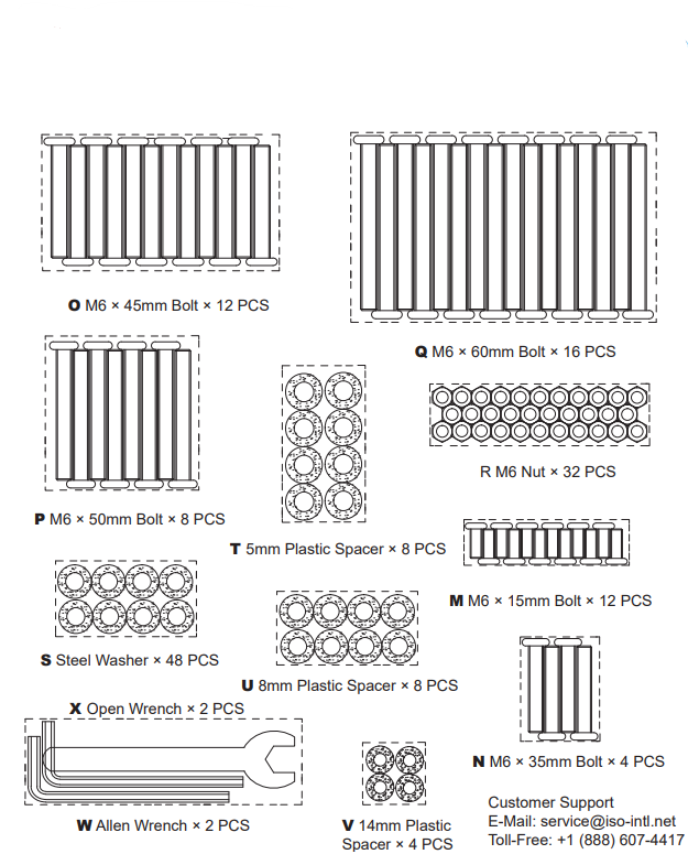 (NF-TT) Northfield Tete-A-Tete Replacement Parts