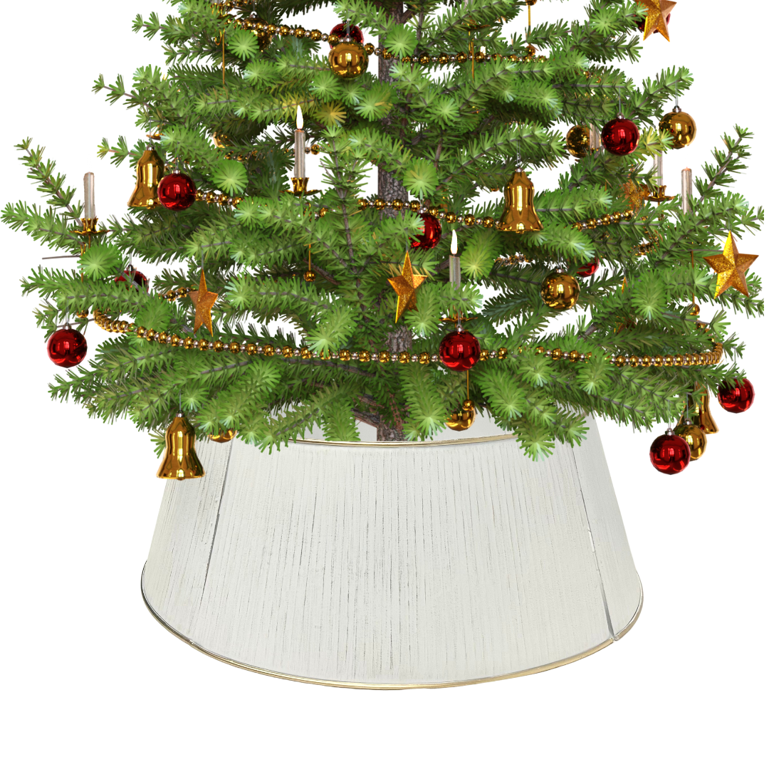 Christmas Tree Base Cover Ring Collar Stand Skirt Holiday Decoration metal navidad arbol gold accessories moderrn sale iron chrisrmas xmas colar large small