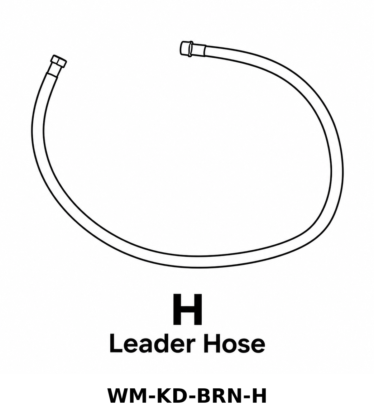 (WM-KD-BRN) Wall Mount Hose Reel - Brown Replacement Parts - Inside Out Store