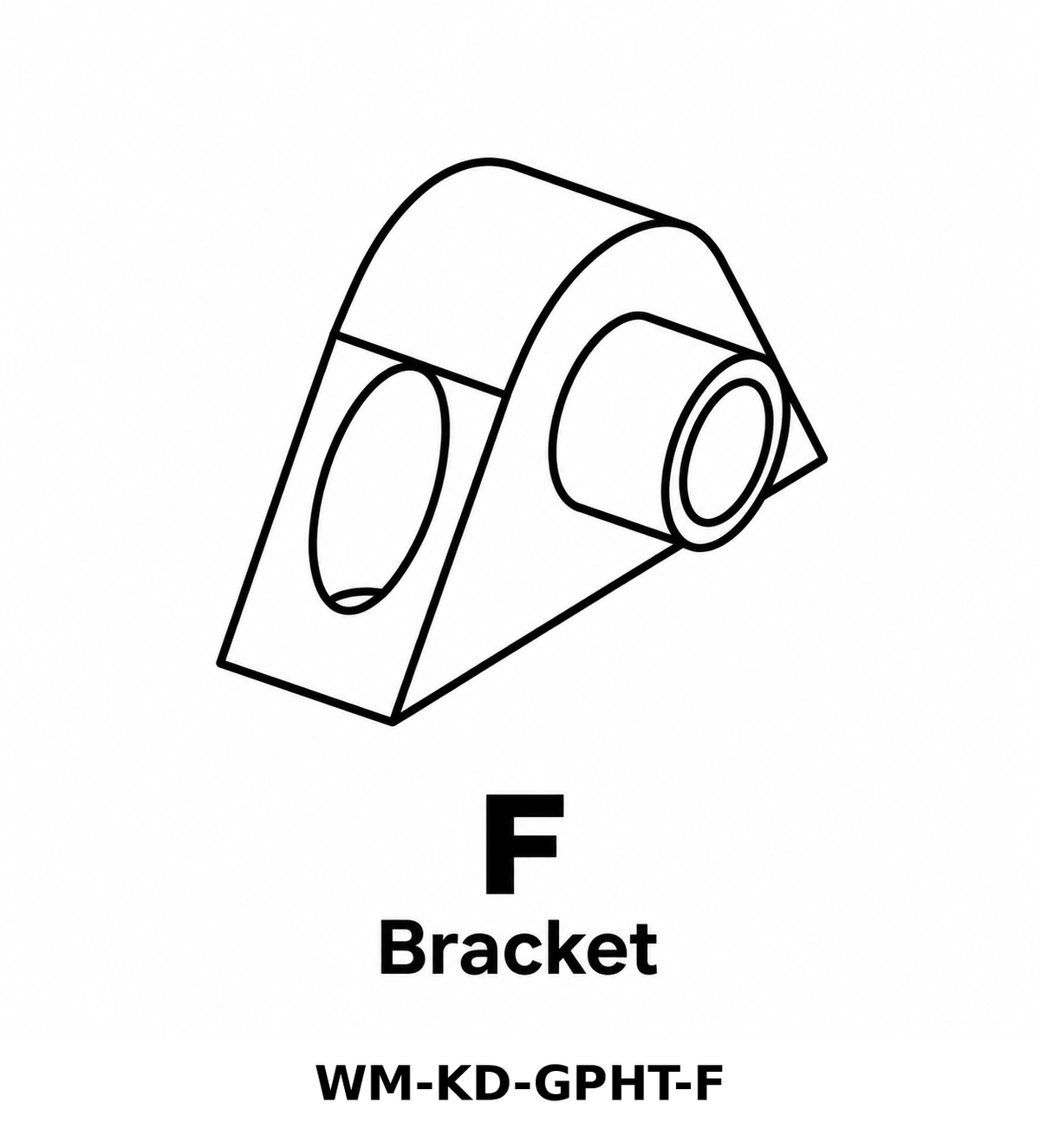 (WM-KD-GPHT) Wall Mount Hose Reel - Graphite Replacement Parts - Inside Out Store
