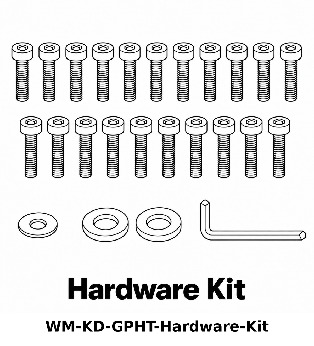 (WM-KD-GPHT) Wall Mount Hose Reel - Graphite Replacement Parts - Inside Out Store