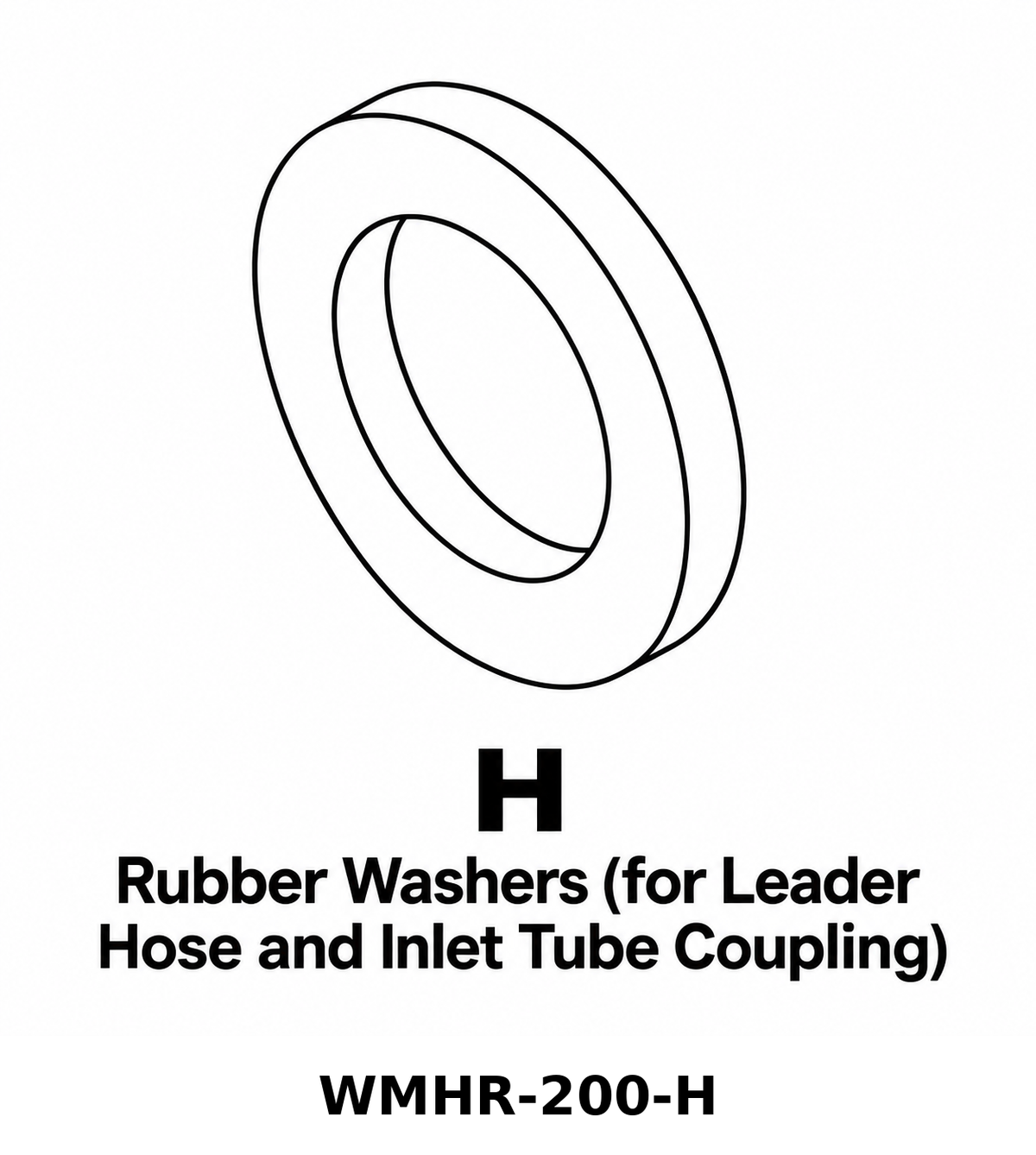 (WMHR-200) Wall Mount Hose Reel - Black Replacement Parts - Inside Out Store